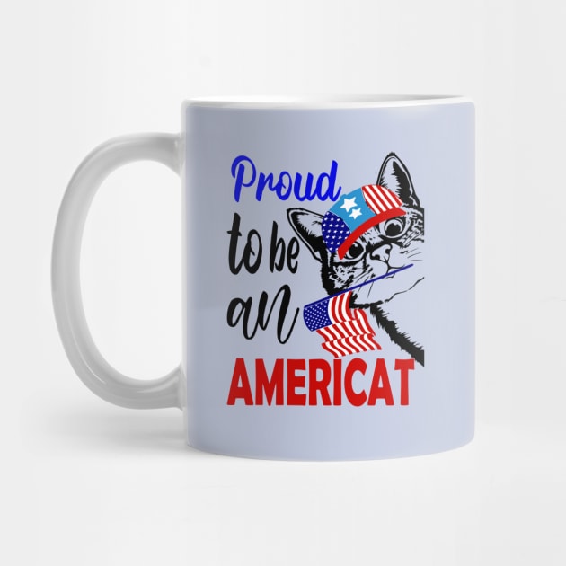 Proud to be an americat...4th of july gift by DODG99